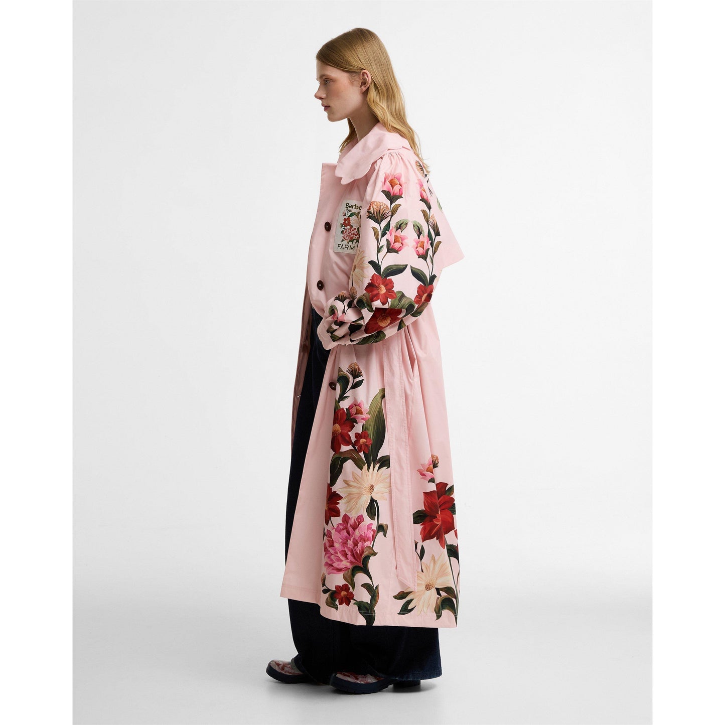 Barbour x Farm Rio Womens Trench Coat
