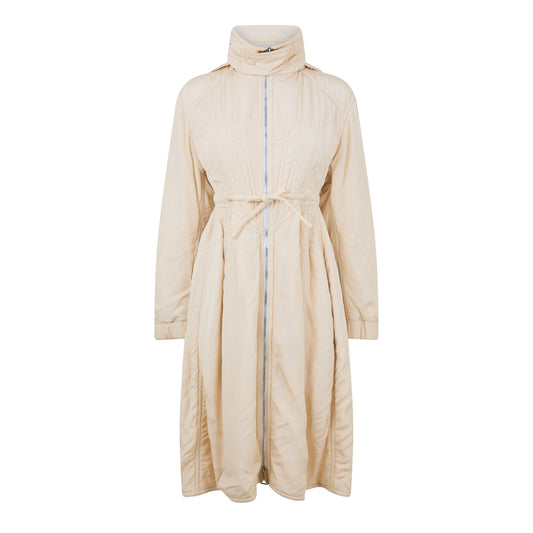 Bottega Veneta Women's Mid-Length Hooded Long Sleeve Full Zip Parka