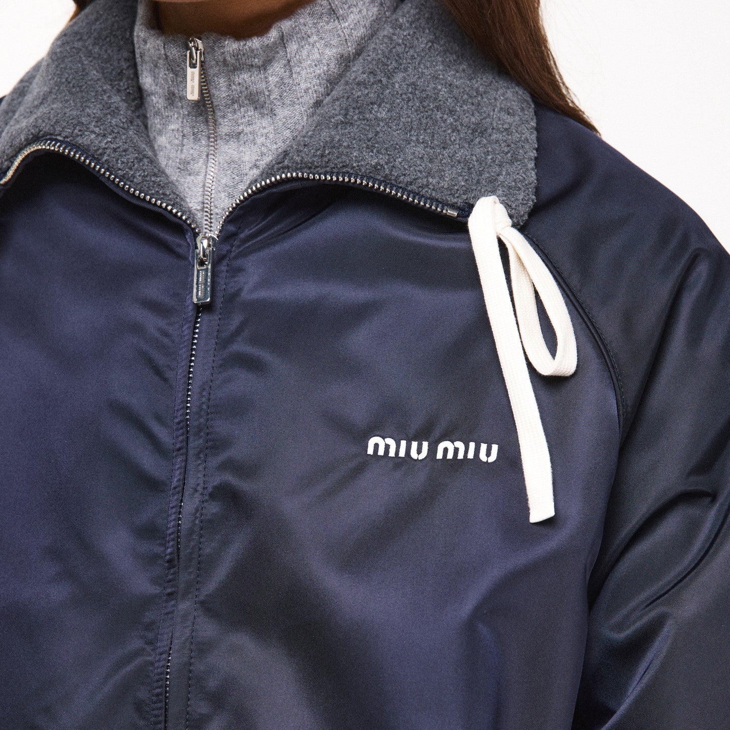 Miu Miu Women's Reversible Windbreaker