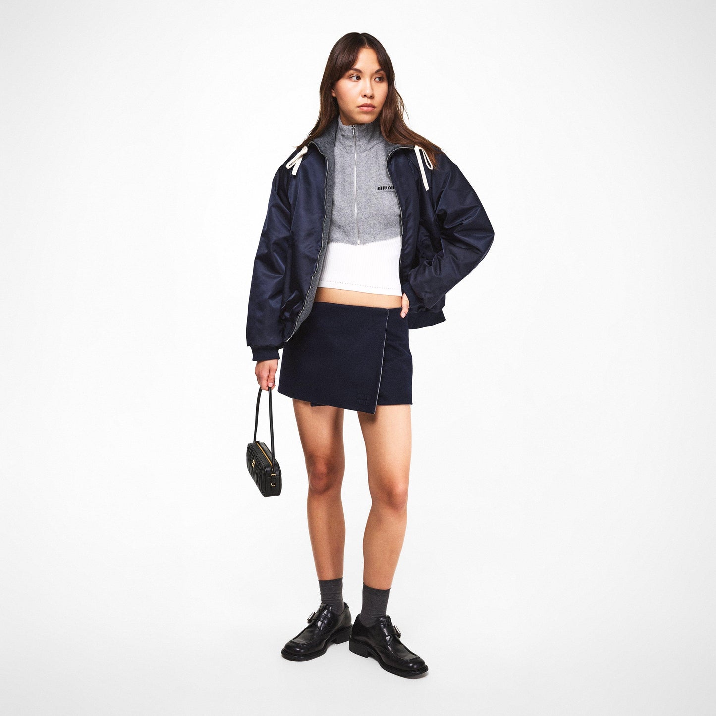 Miu Miu Women's Reversible Windbreaker