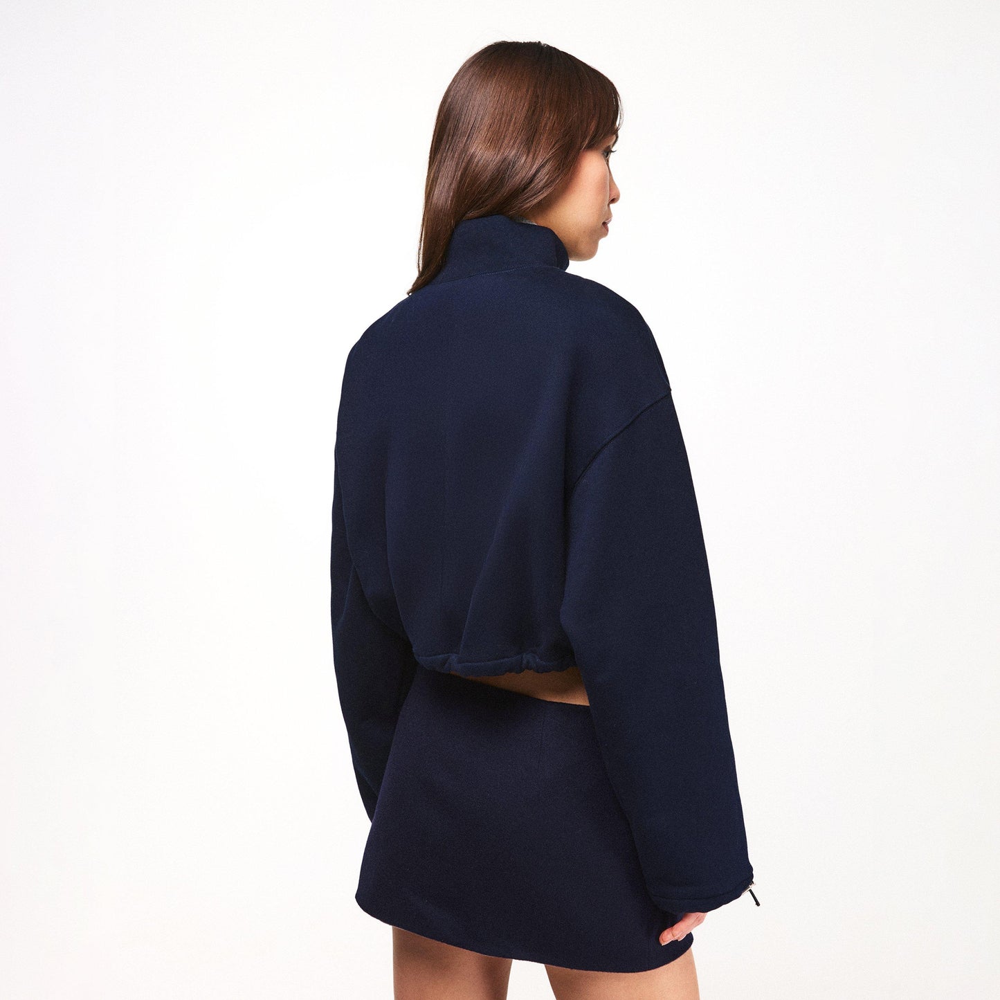 Miu Miu Zippered Fleece Jacket
