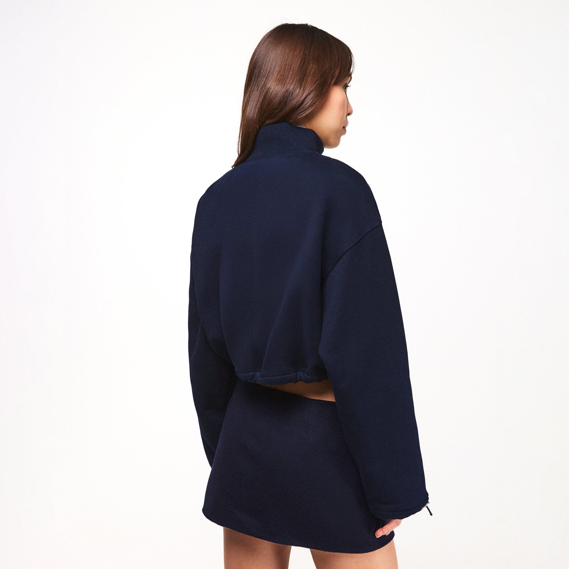 Miu Miu Zippered Fleece Jacket
