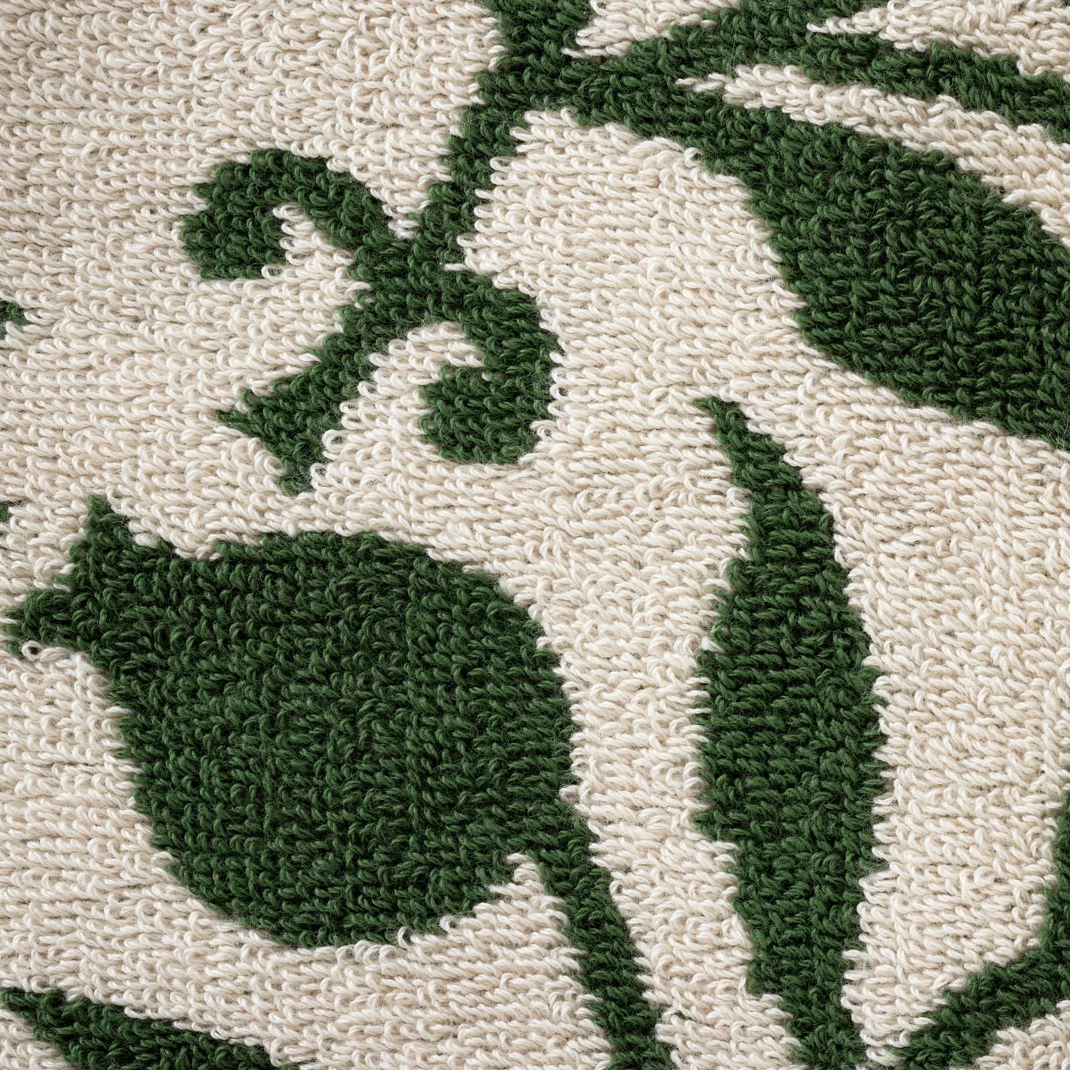 Habitat x Morris & Co. Rosehip Bath Sheet - Green -150x100cm