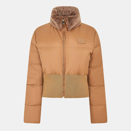 Fendi Women's Quilted Insulated Short Puffer Jacket