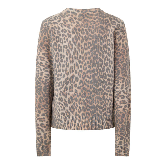 Ganni Women's Wool Sweater Crew Sweatshirt