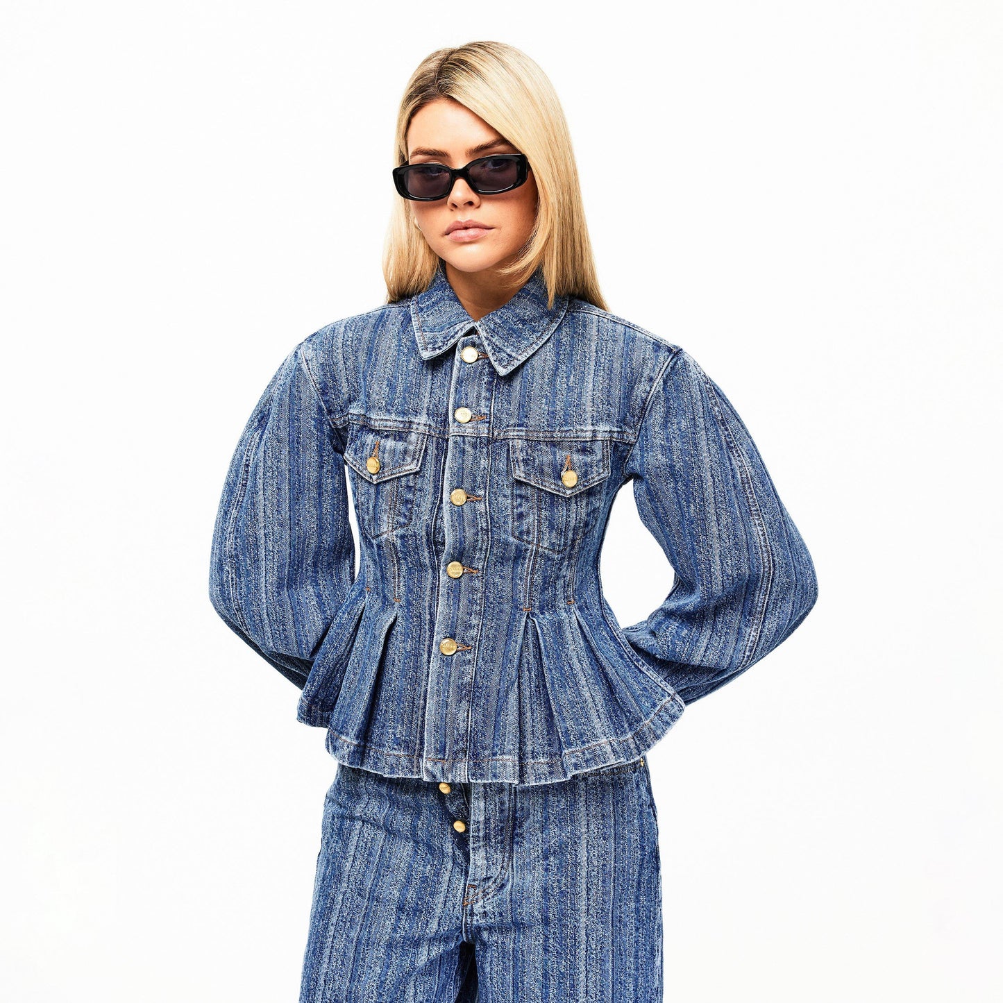 Ganni Women's Denim Fit Jacket