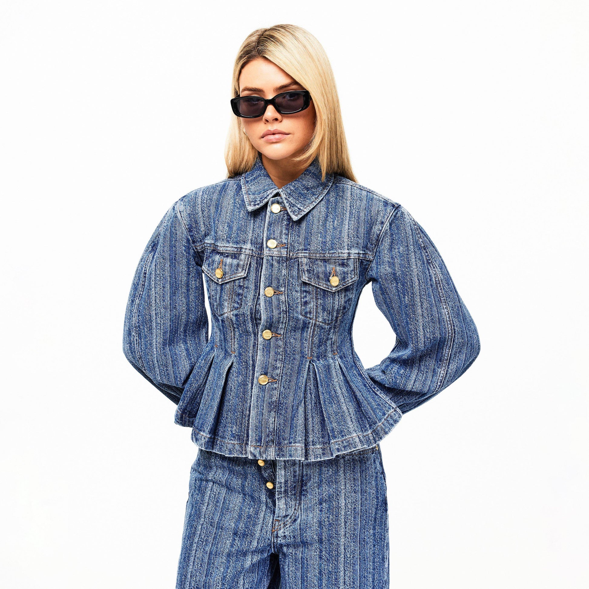 Ganni Women's Denim Fit Jacket
