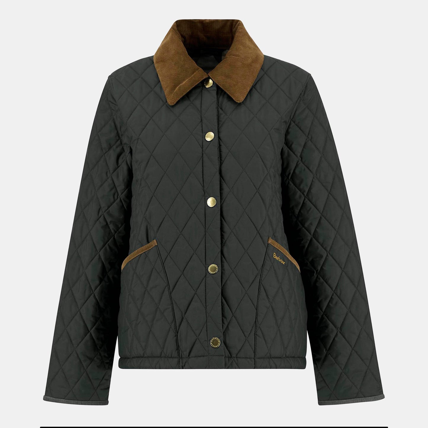 Barbour Women's Liddesdale Cropped Diamond Quilted Jacket