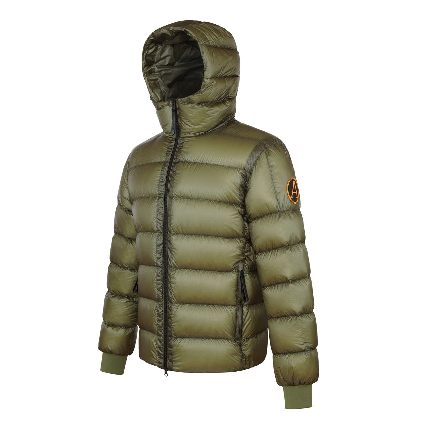 Men's Polar LW Puff Hooded Long Sleeve Short Puffer Jacket