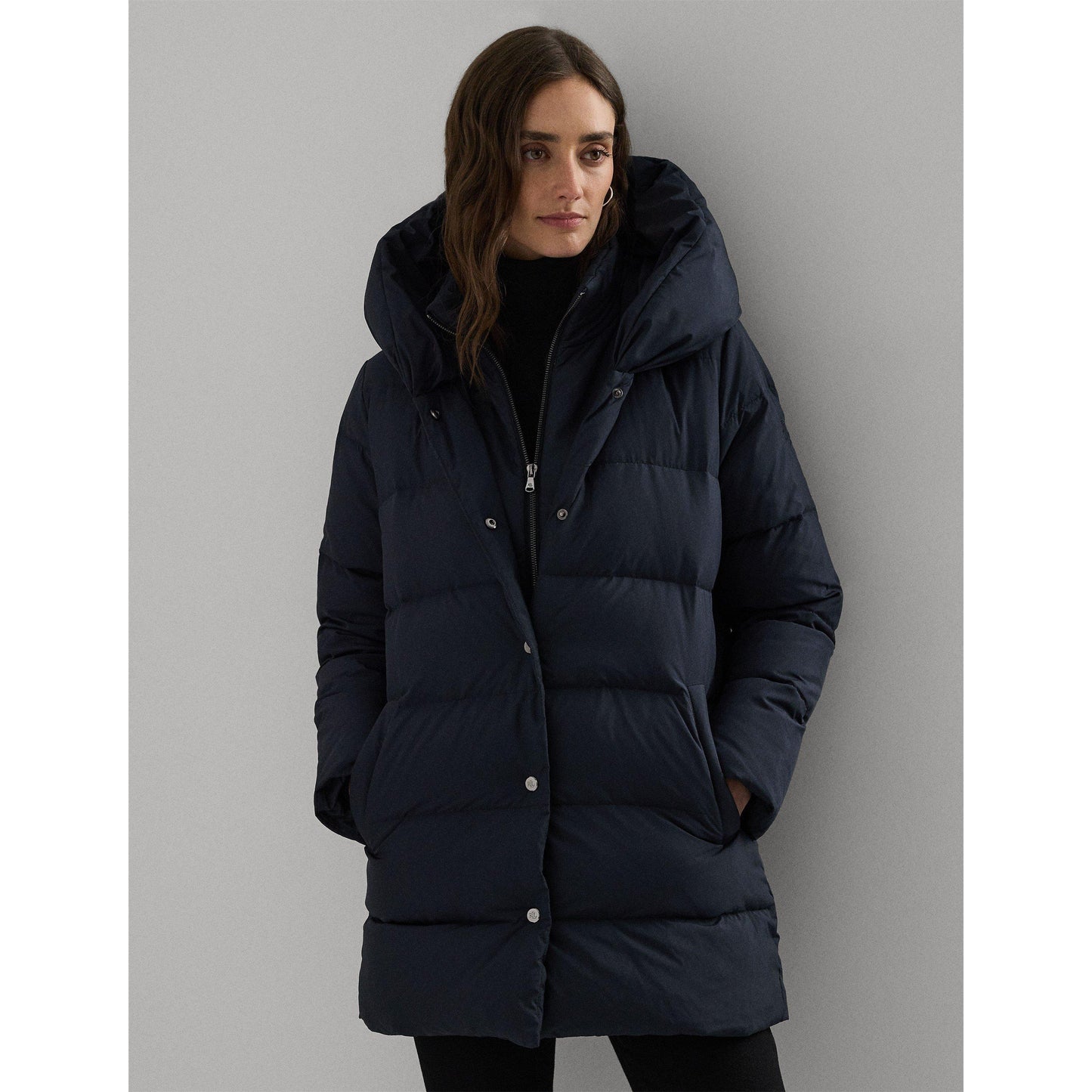 Lauren by Ralph Lauren Women's Insulated Medium Puffer Jacket