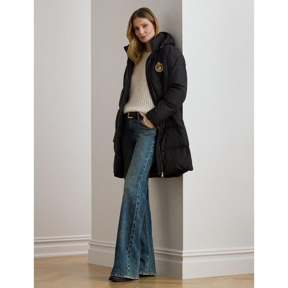 Lauren by Ralph Lauren Women's Real Quilted Medium Puffer Jacket