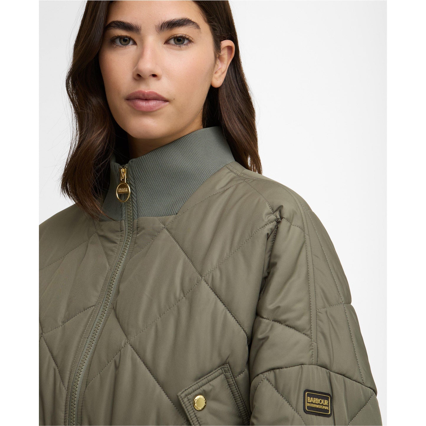 Barbour International Womens Pagan Quilted Jacket