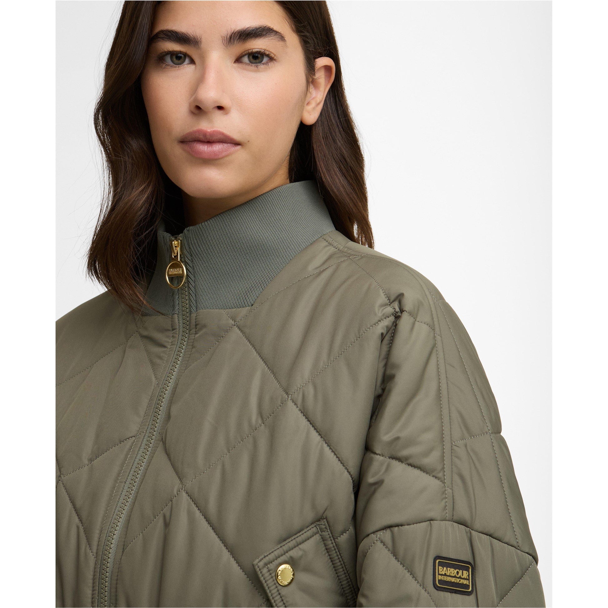 Barbour International Womens Pagan Quilted Jacket