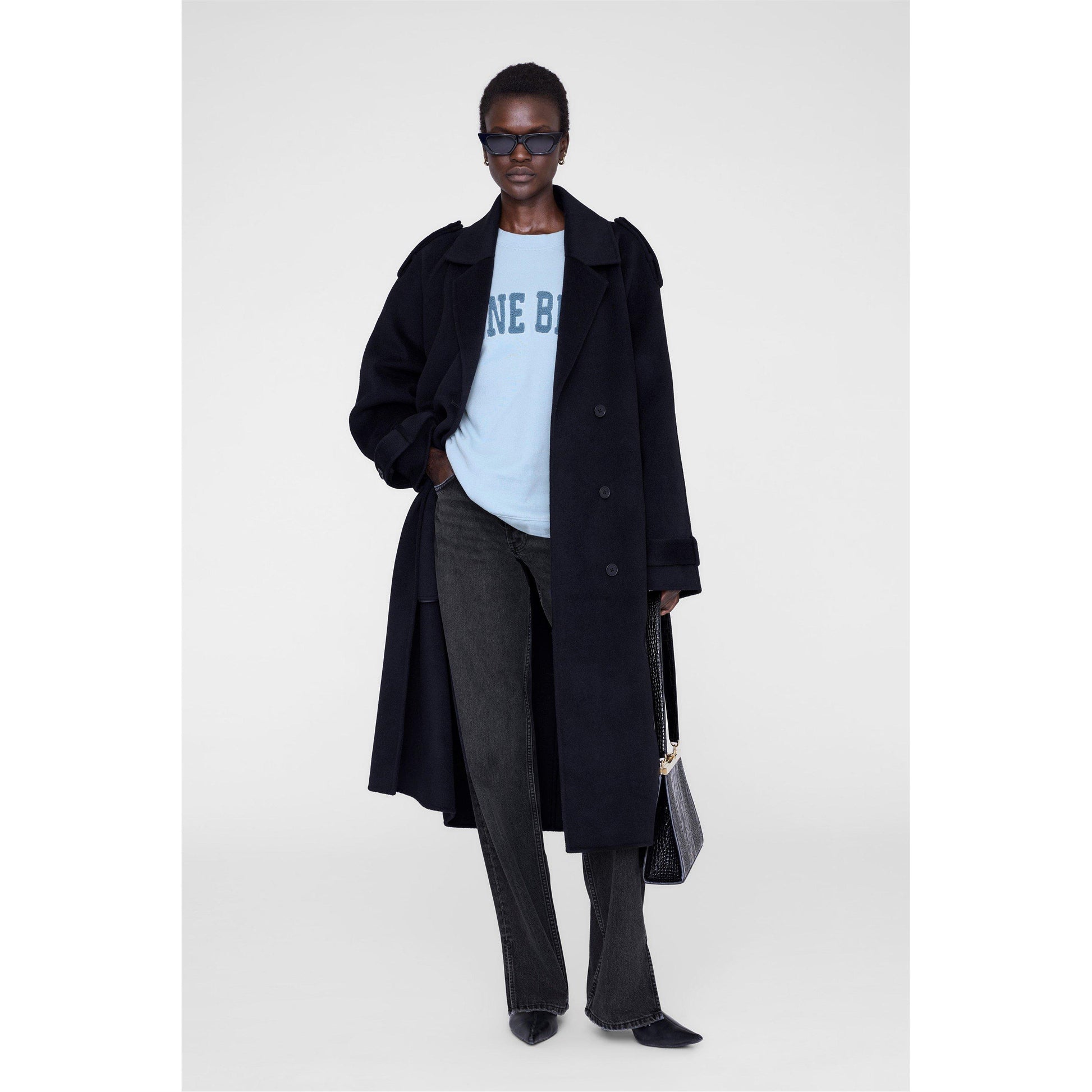 Anine Bing Women's Miles Crew Sweatshirt
