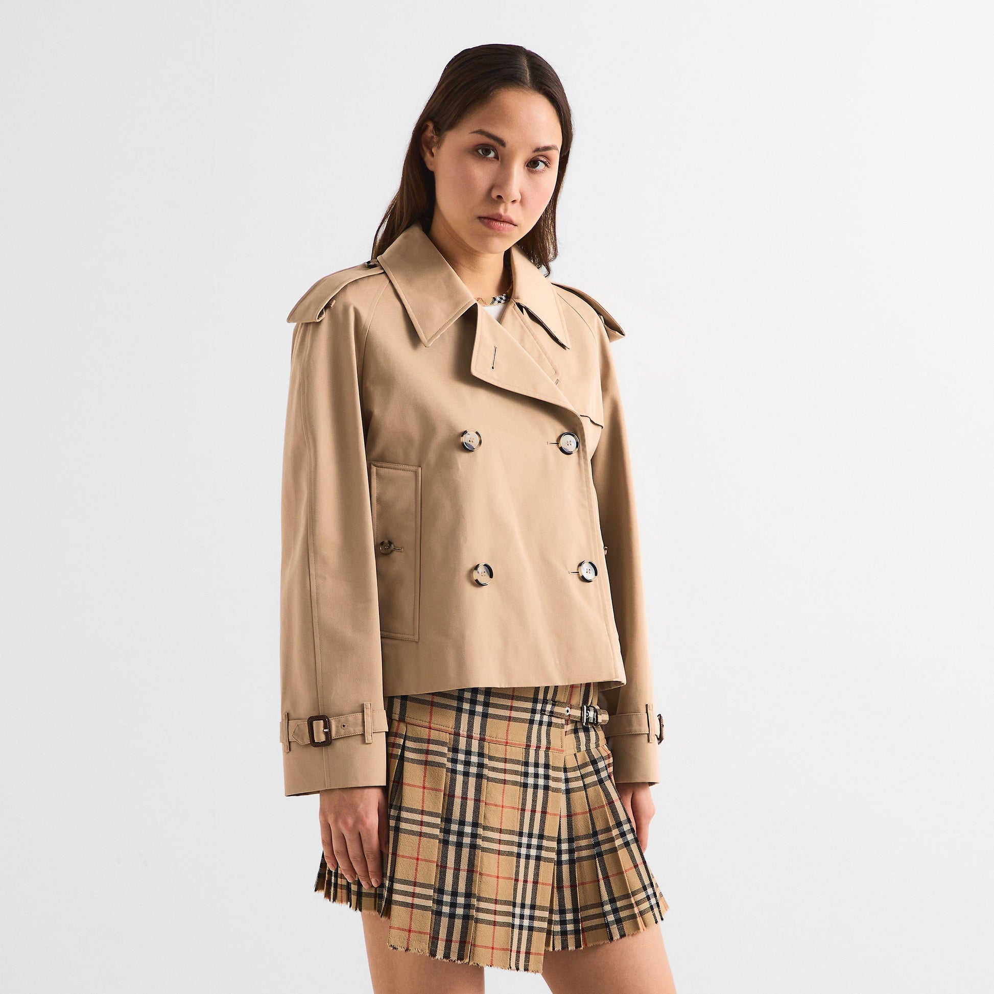 Burberry Women's Burb Haltye Trench Coat