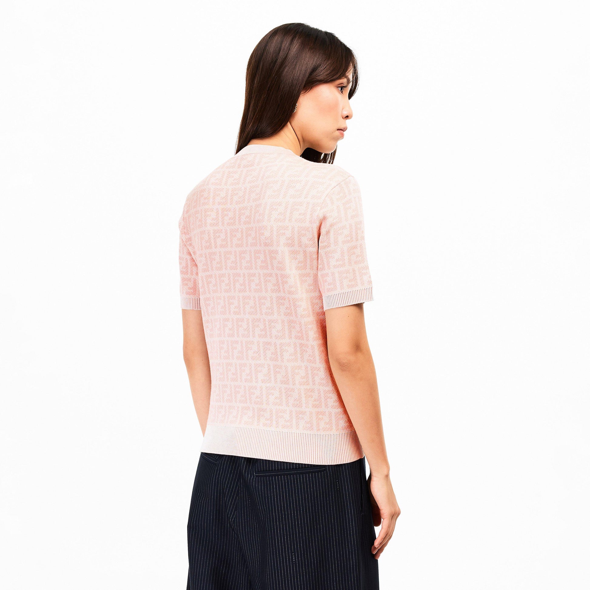 Fendi Women's FF Pullover Knitted Top