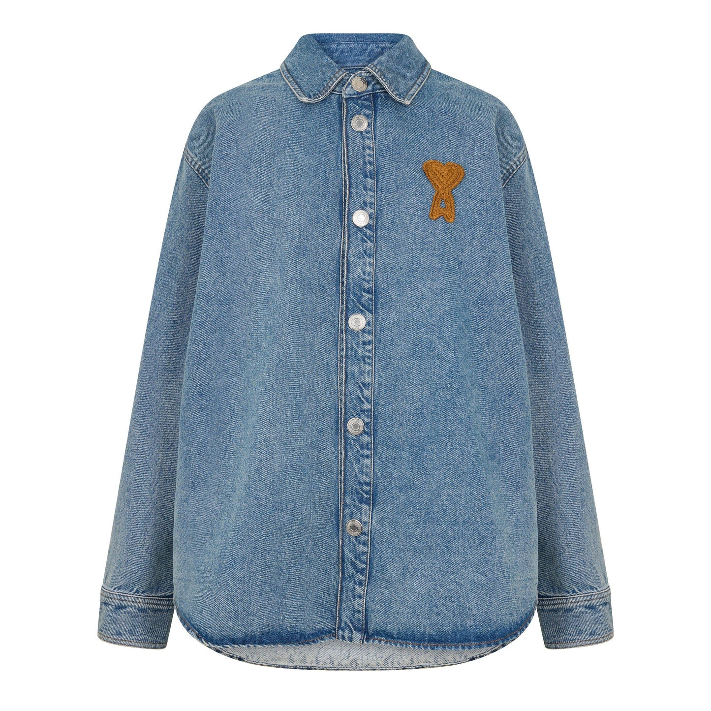 Ami Paris Women's Denim Overshirt
