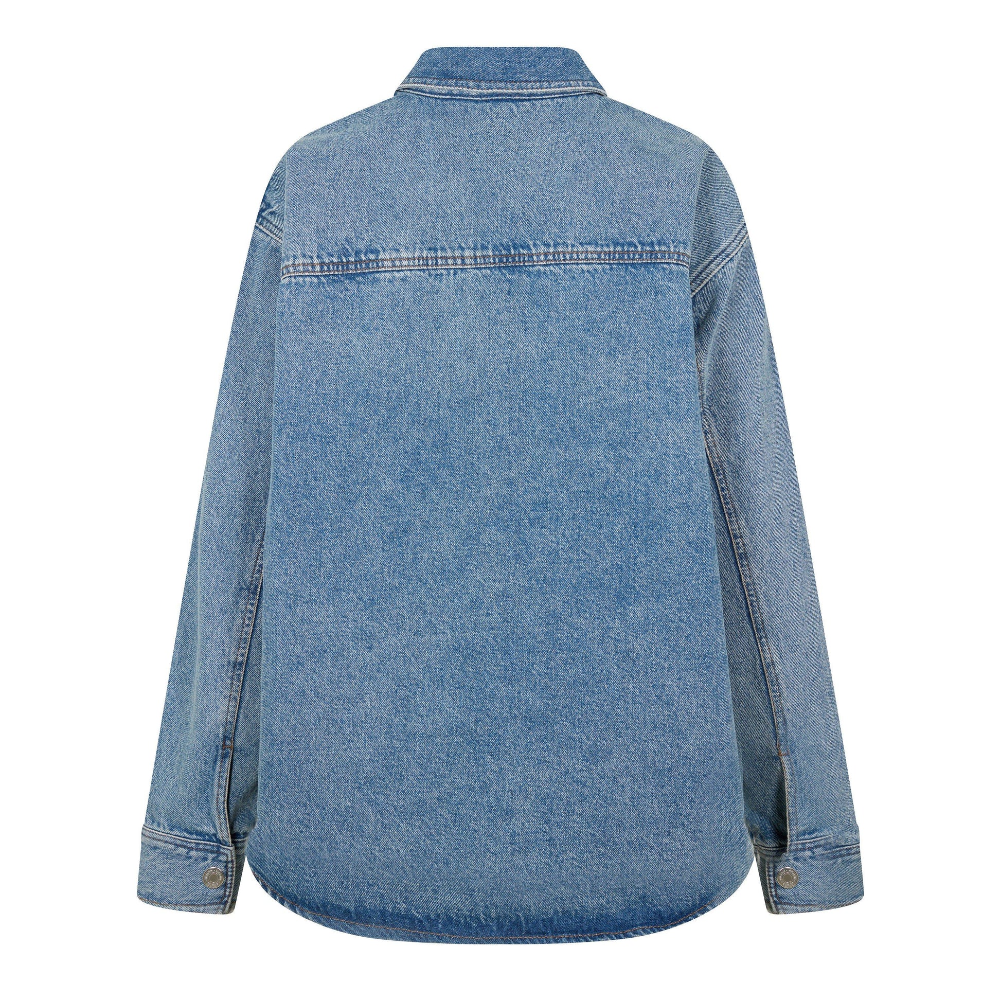 Ami Paris Women's Denim Overshirt
