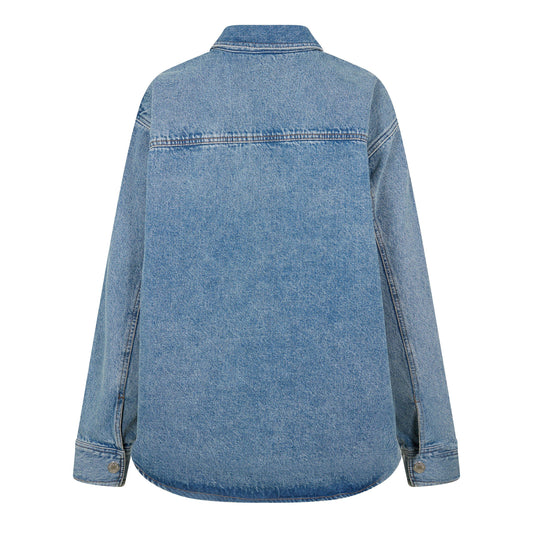 Ami Paris Women's Denim Overshirt