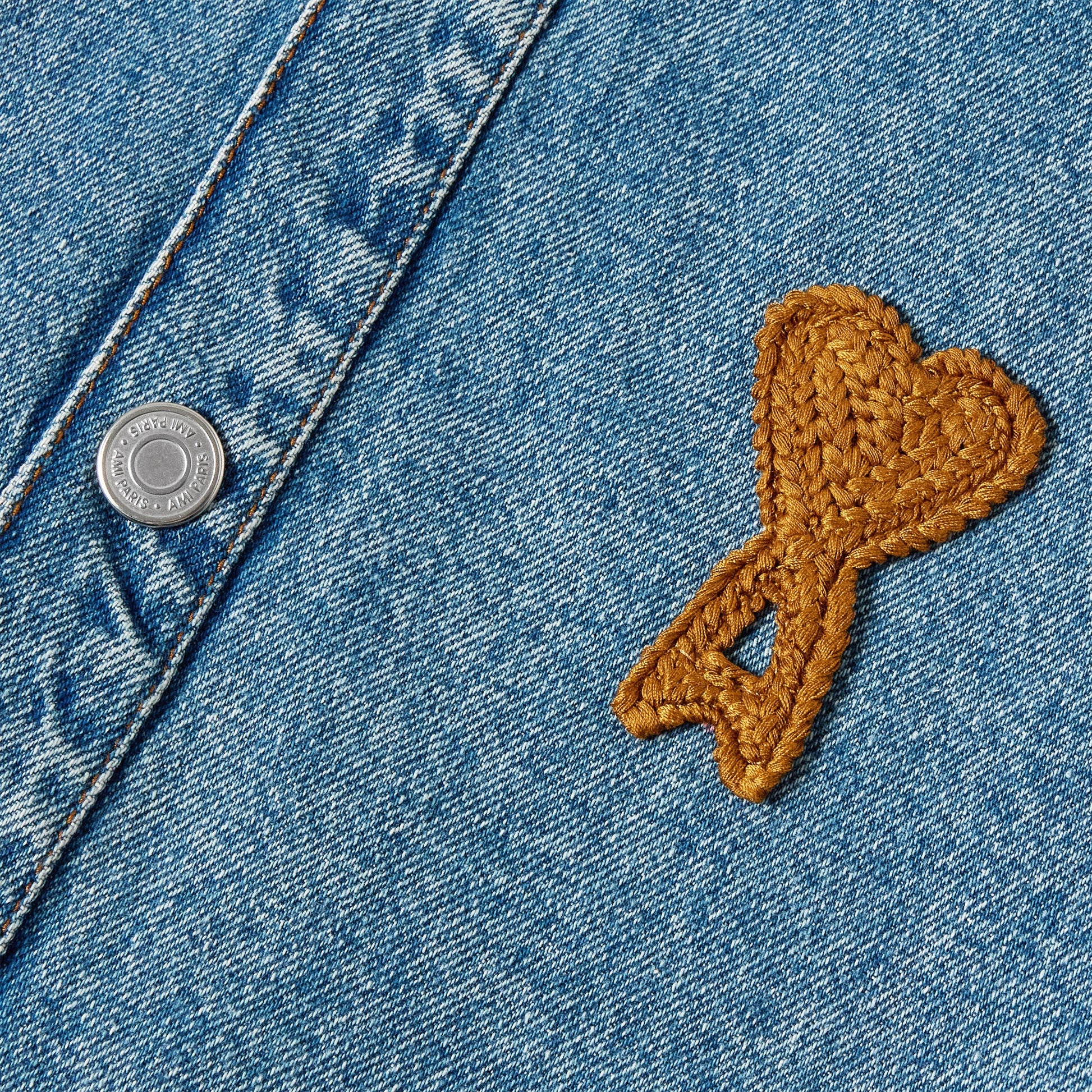 Ami Paris Women's Denim Overshirt