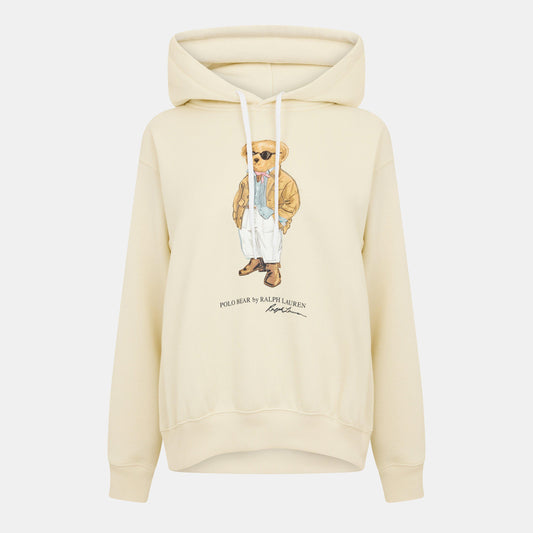 Polo Ralph Lauren Women's Bear Pull Over Hoodie