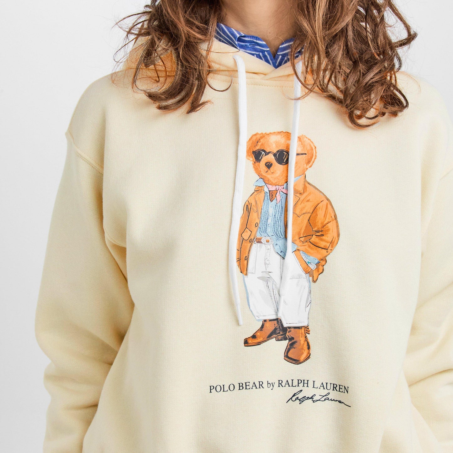 Polo Ralph Lauren Women's Bear Pull Over Hoodie
