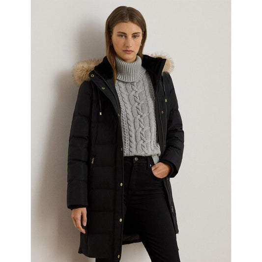 Lauren by Ralph Lauren LRL Fur Hd Coat Ld64