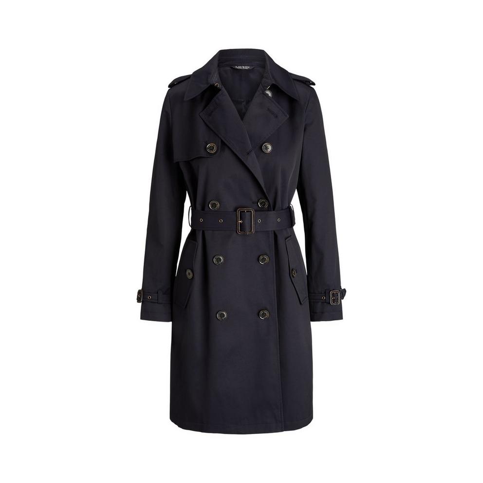 Lauren by Ralph Lauren Women's Cotton Trench Coat