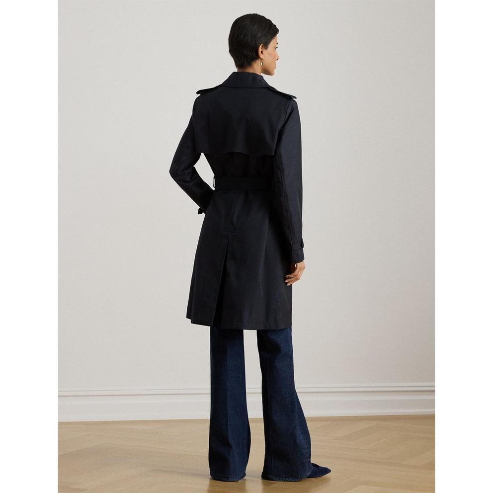 Lauren by Ralph Lauren Women's Cotton Trench Coat