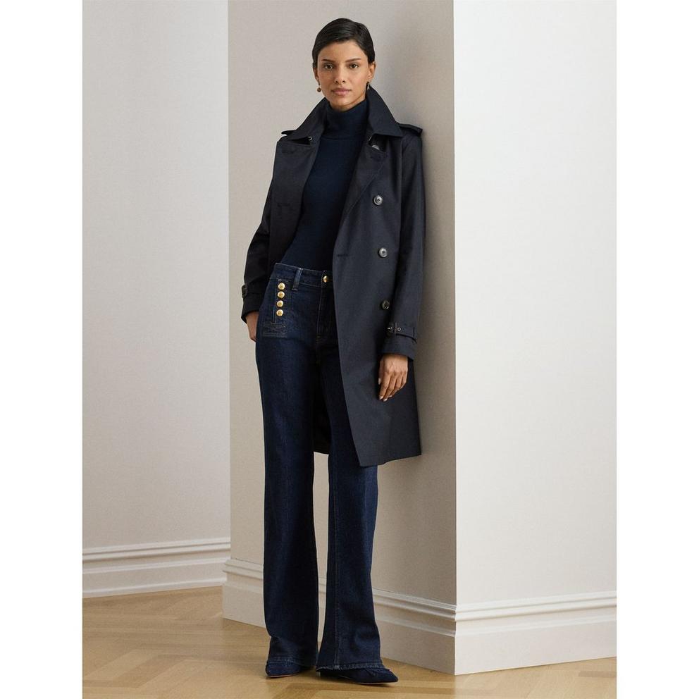 Lauren by Ralph Lauren Women's Cotton Trench Coat