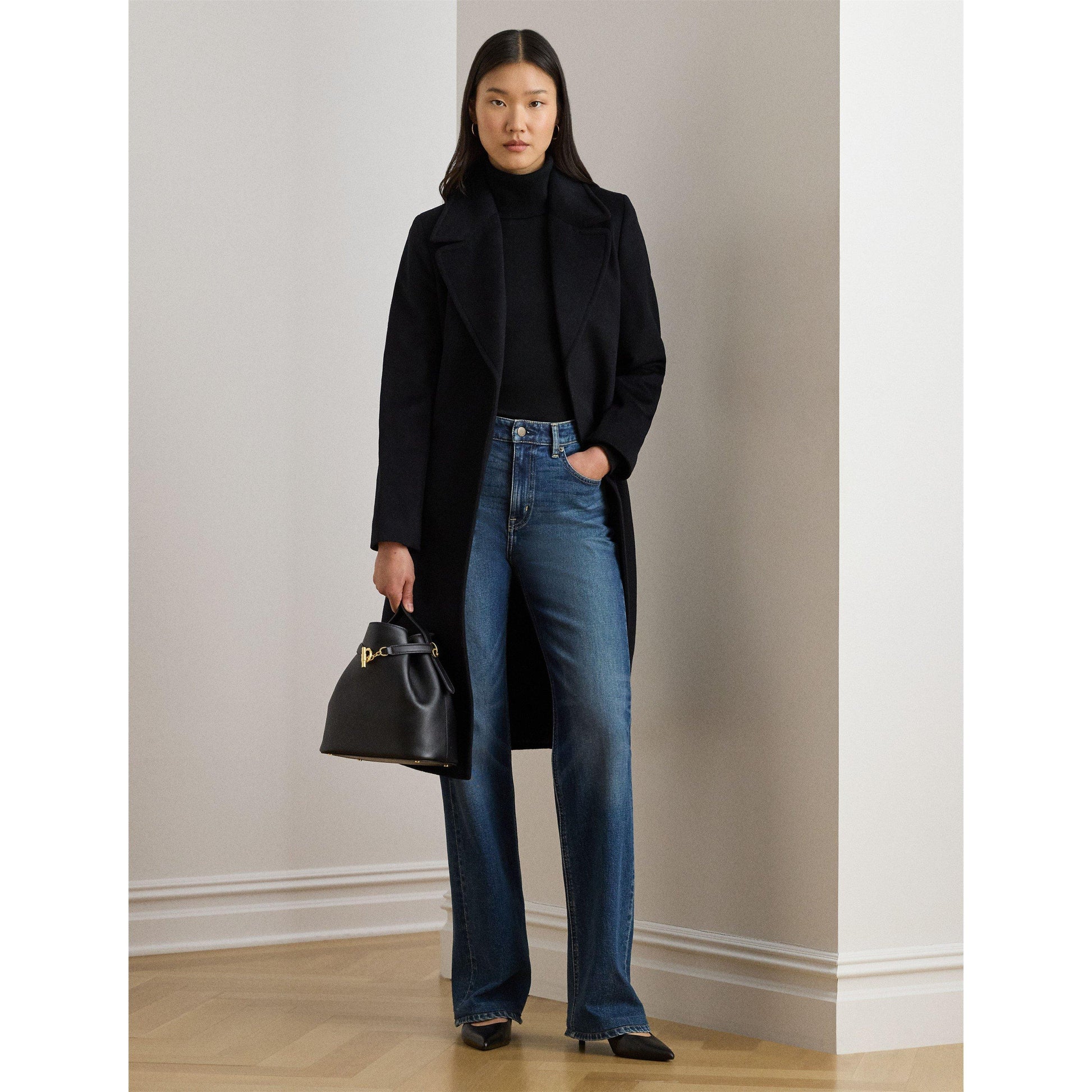 Lauren by Ralph Lauren LRL Wool Wrap Ld64