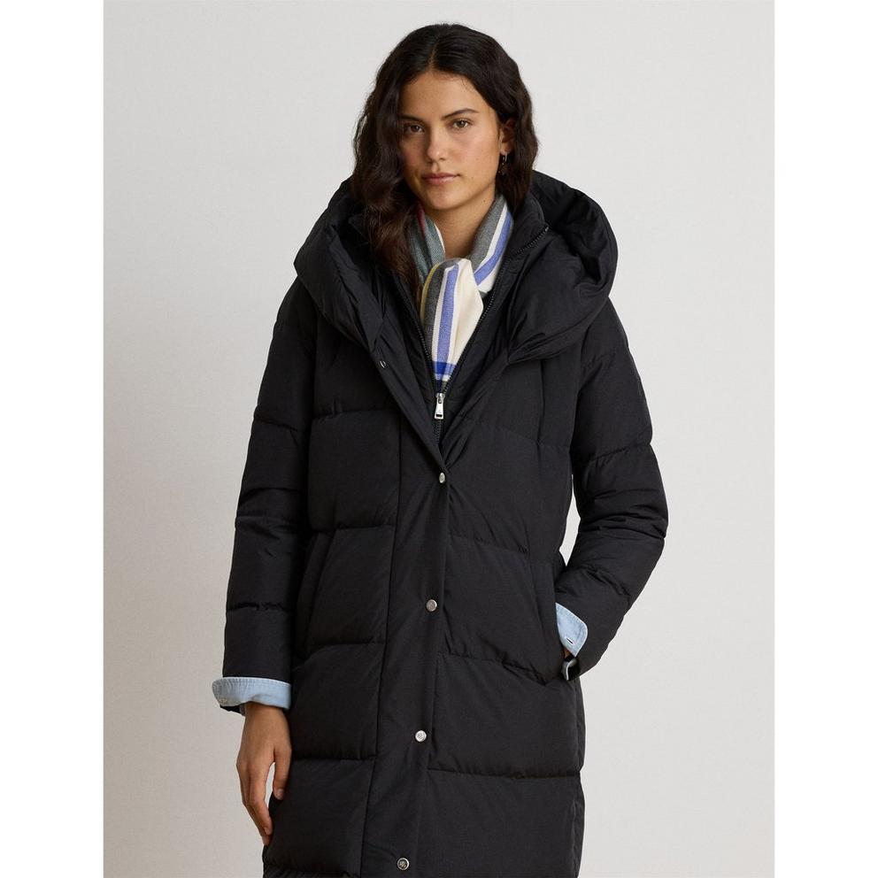 Lauren by Ralph Lauren Women's Vesty Longline Hooded Puffer Jacket
