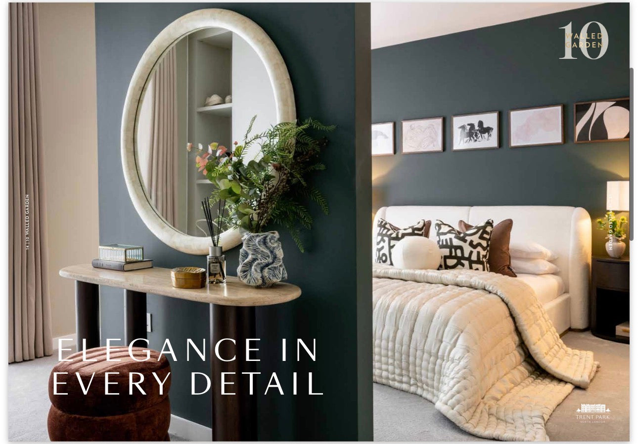 Trent Park — 1 2 3 4 and 5 Bedroom Family Homes — Luxury Town Houses — Apartments — Duplexes — Historic Country Estate — Modern Wellness Amenities — Enfield London — New ✨