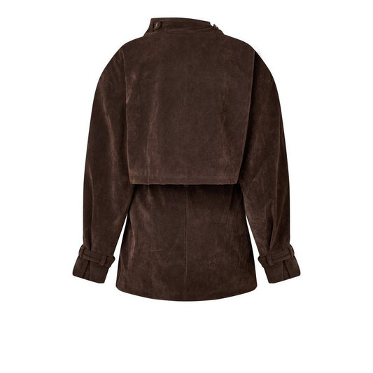 Lauren by Ralph Lauren Women's Anfisa Cotton Long Sleeve Monogram Blazer