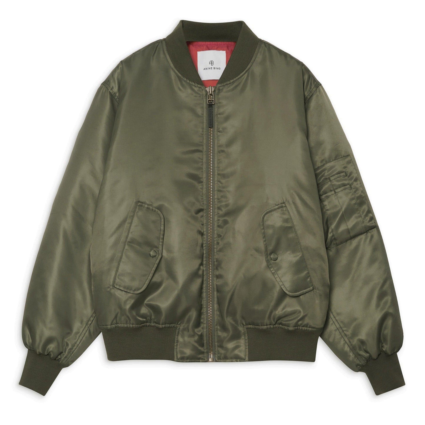 Anine Bing Womens Leon Bomber Jacket