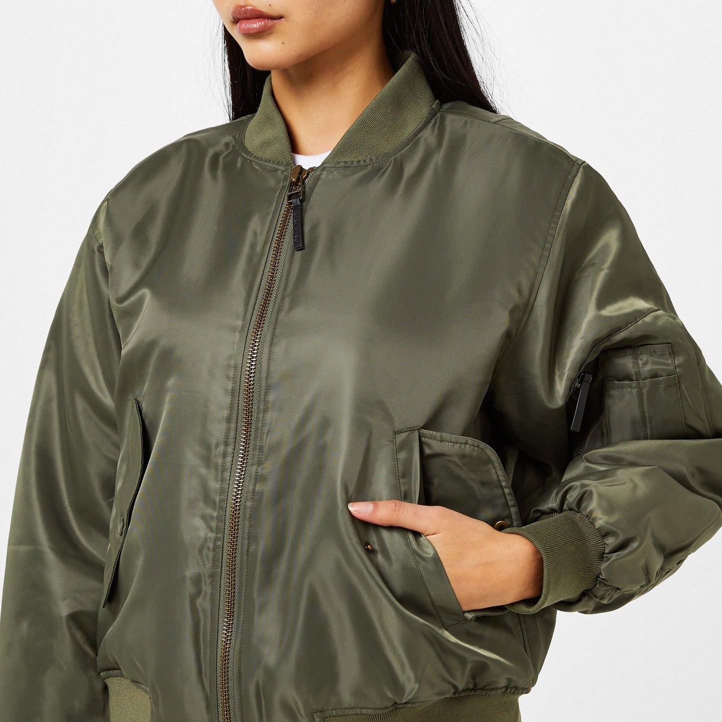Anine Bing Womens Leon Bomber Jacket