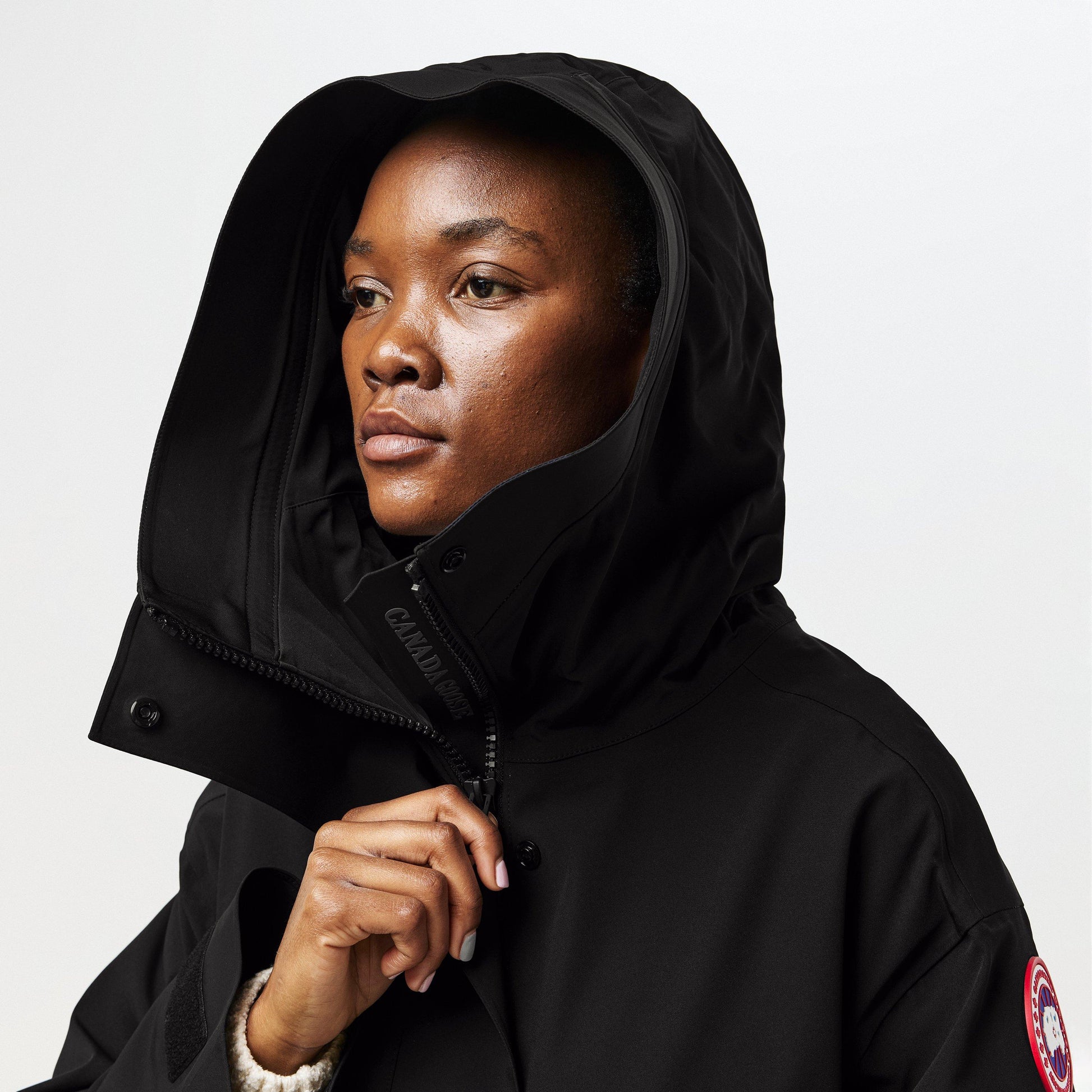 Canada Goose Women's Tofino Waterproof Long Sleeve Rain Anorak