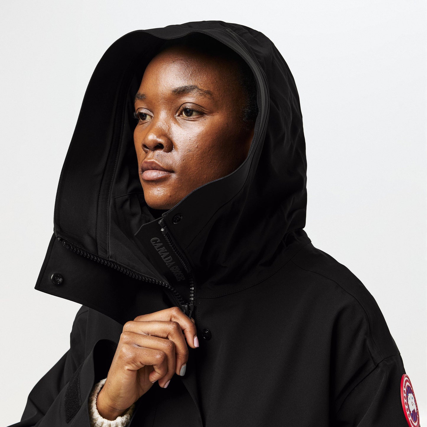 Canada Goose Women's Tofino Waterproof Long Sleeve Rain Anorak