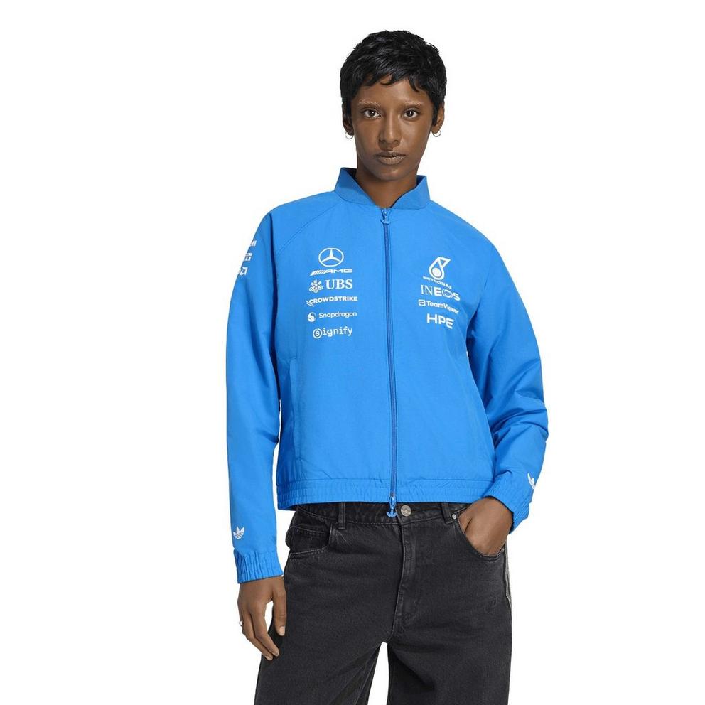 adidas Originals x Mercedes AMG Petronas Formula 1 Team Blue Wonder Jacket