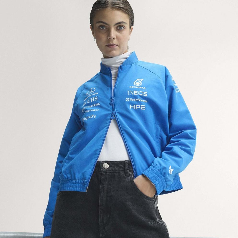 adidas Originals x Mercedes AMG Petronas Formula 1 Team Blue Wonder Jacket