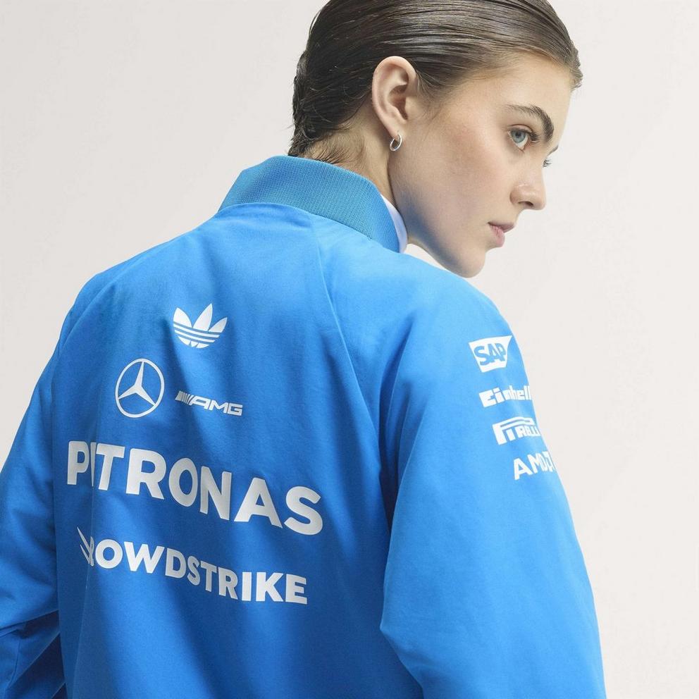adidas Originals x Mercedes AMG Petronas Formula 1 Team Blue Wonder Jacket