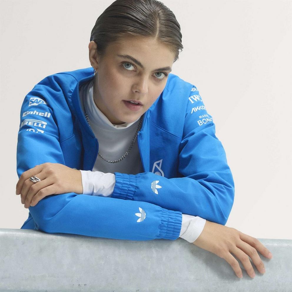 adidas Originals x Mercedes AMG Petronas Formula 1 Team Blue Wonder Jacket