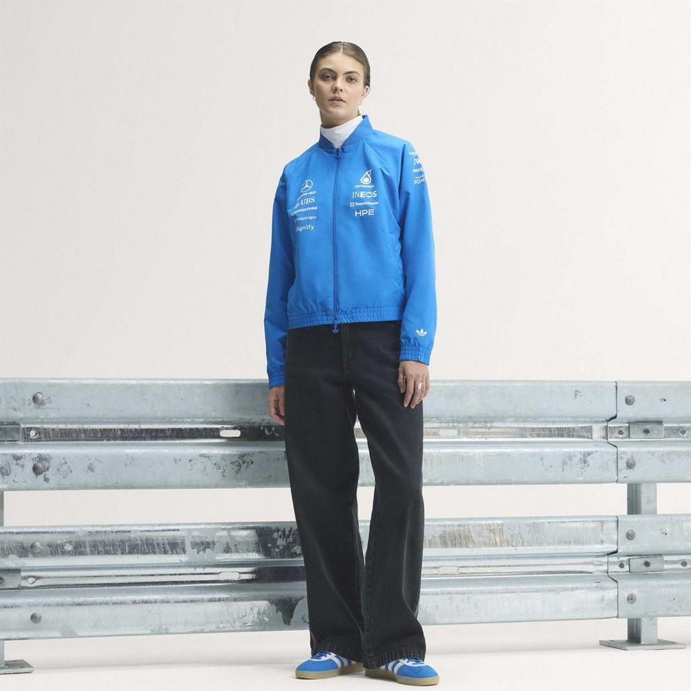 adidas Originals x Mercedes AMG Petronas Formula 1 Team Blue Wonder Jacket