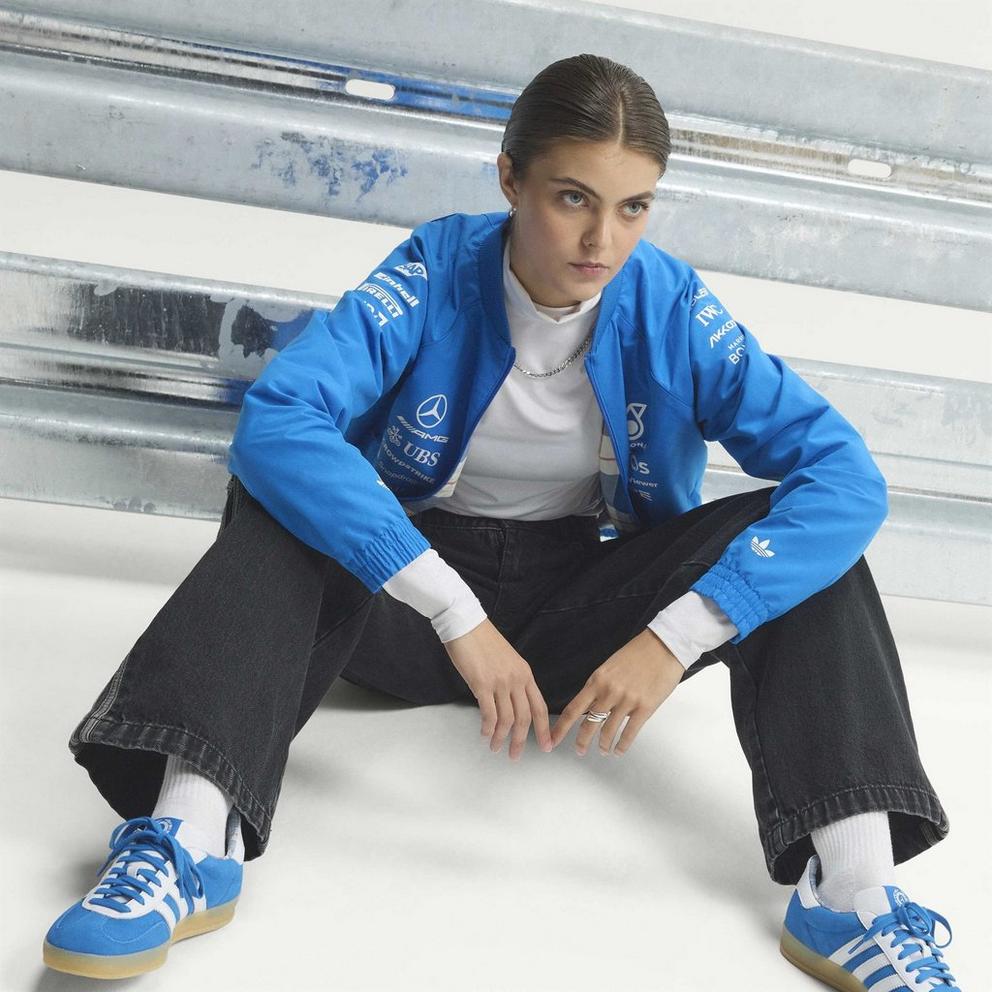 adidas Originals x Mercedes AMG Petronas Formula 1 Team Blue Wonder Jacket