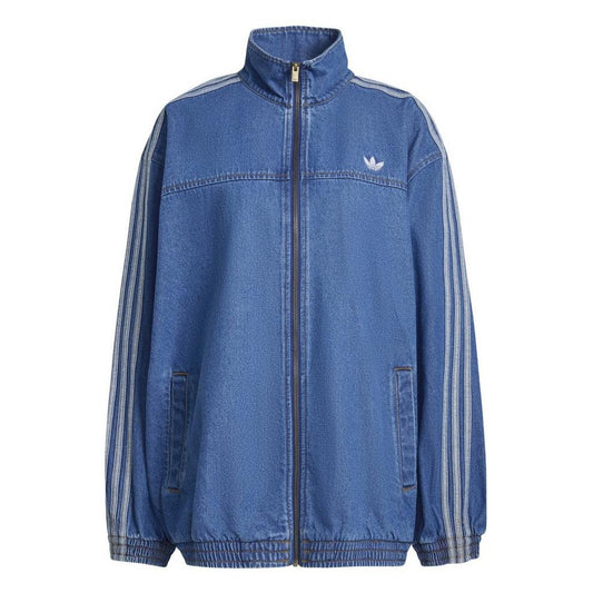adidas Originals Women's Firebird Denim Tracksuit Top