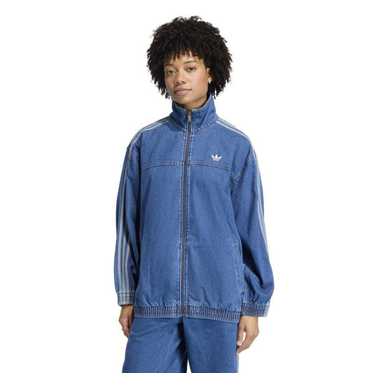 adidas Originals Women's Firebird Denim Tracksuit Top