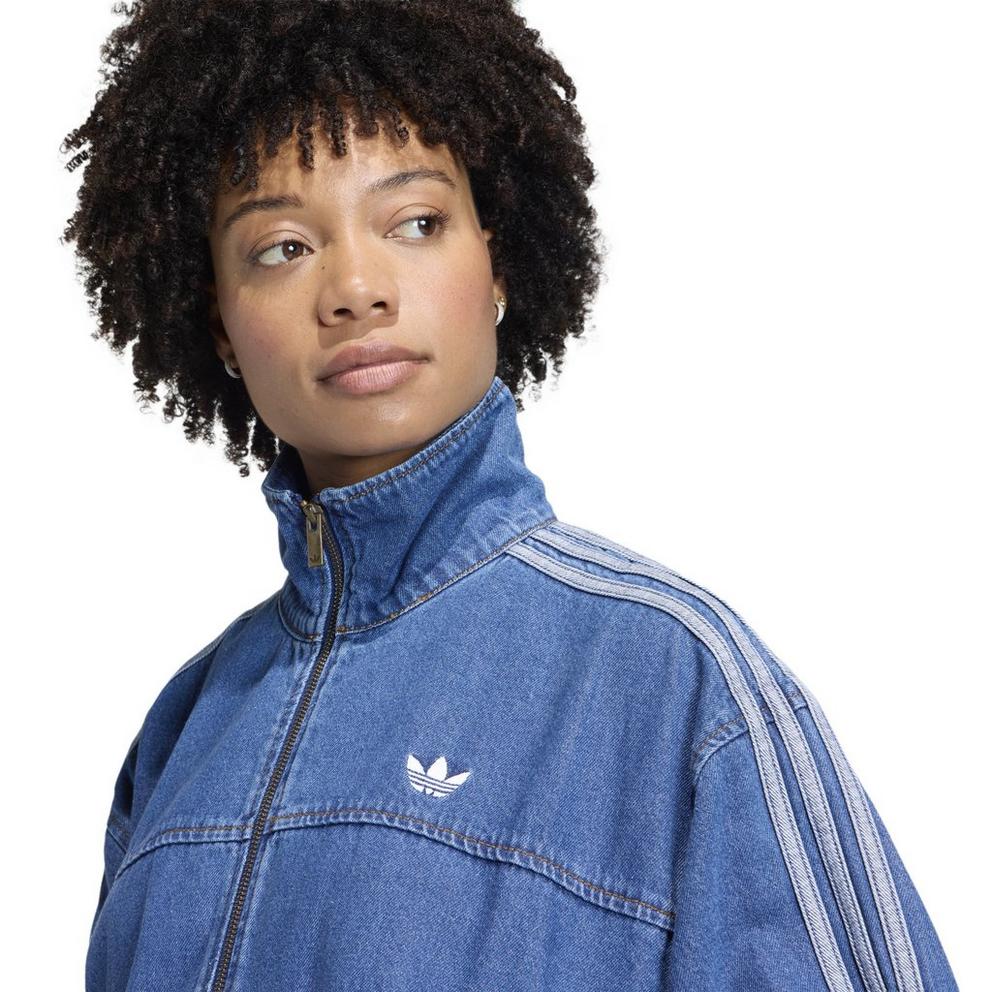 adidas Originals Women's Firebird Denim Tracksuit Top