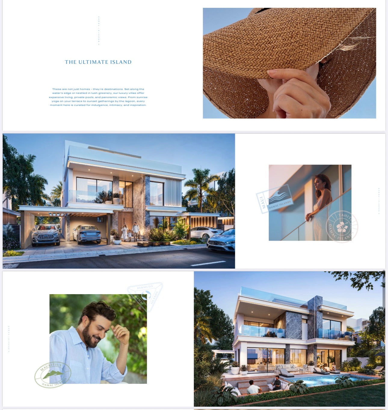 Damac Islands 4-5-6-7 Bedroom Ultra Luxury Townhomes | Villas | Mansions — Unlimited World Class Amenites —Dubailand UAE