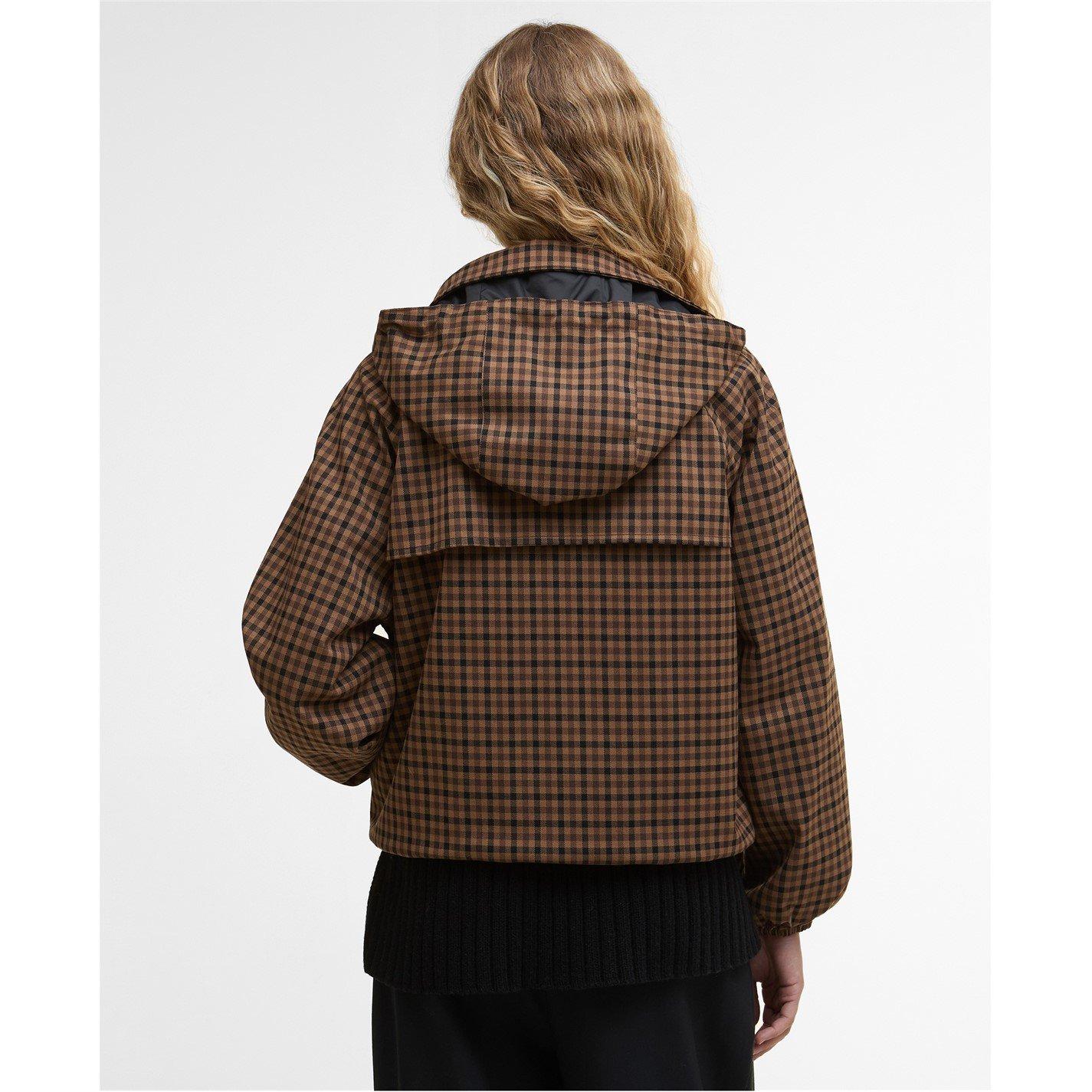Barbour Womens Audrey Showerproof Hooded Long Sleeve Rain Anorak