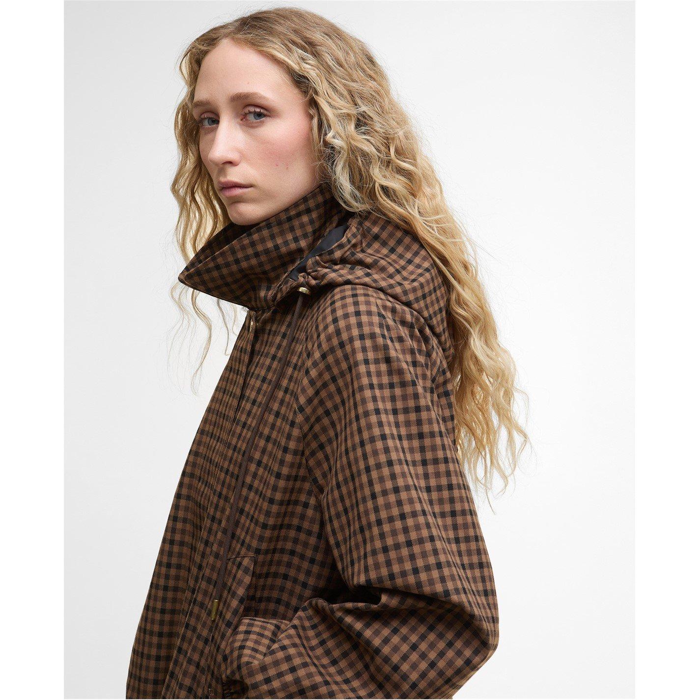 Barbour Womens Audrey Showerproof Hooded Long Sleeve Rain Anorak